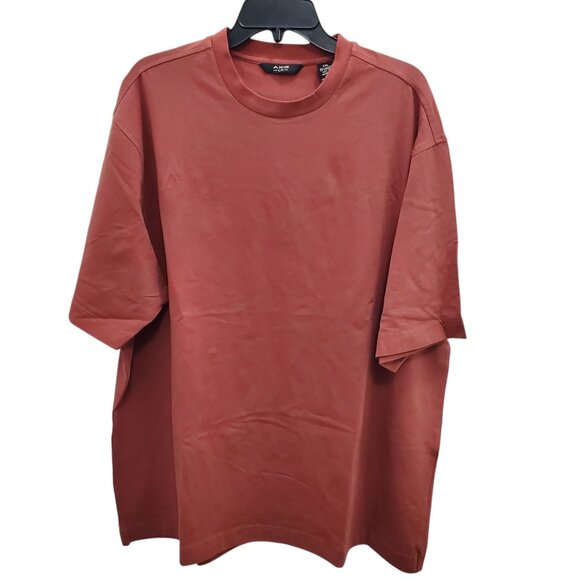 Axis LA Men's Big & Tall Rust Basic Stretch Cotton Blend Tee T-Shirt NWT XXL - Picture 1 of 7